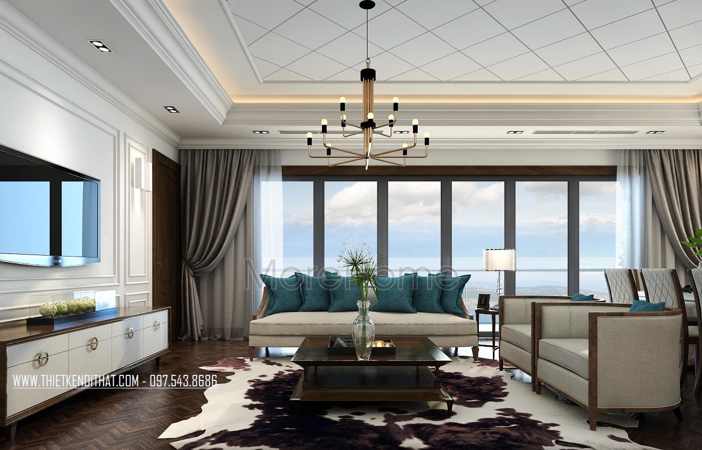 Các dự án thiết kế thi công nội thất chung cư của Morehome Các dự án thiết kế...